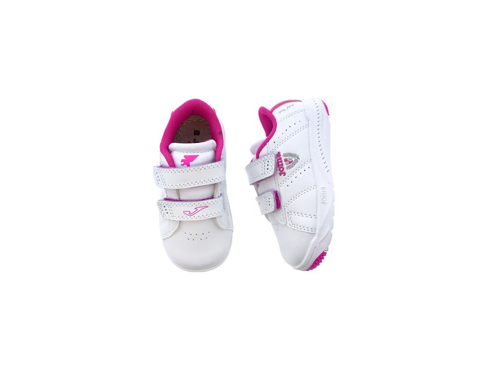 JOMA : Zapatillas niña W.Play-2043 Blanca- Marino - Fucsia Baratas online