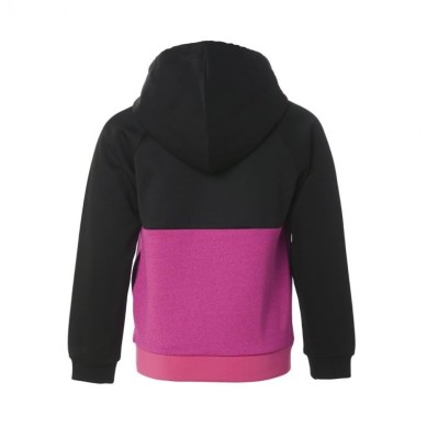 J´HAYBER HALF SUDADERA NIÑA DN2767 NEGRA Y ROSA