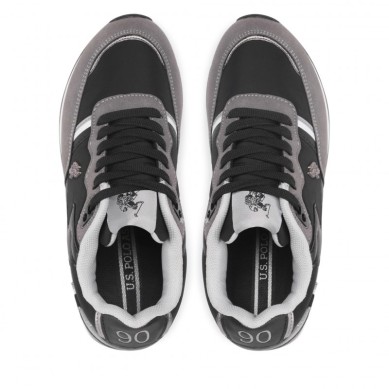 U.S POLO ASSN SYLVI001  MUJER NEGRA Y GRIS