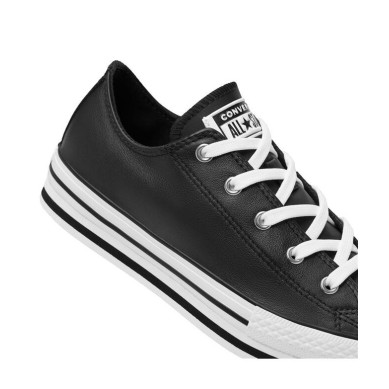 Zapatillas Converse Chuck Taylor All Star Leather EVA Platform Negra 669710C