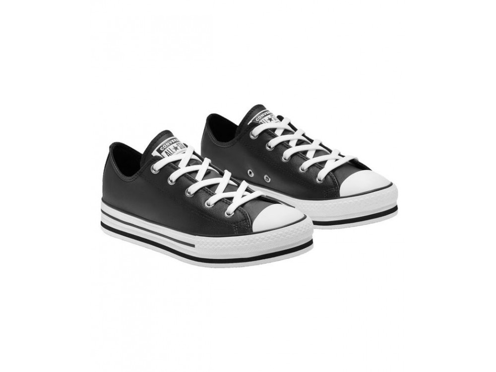 Converse Bajas Piel Converse Baja Piel Mujer Negras Outlet Baratas