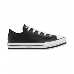 Zapatillas Converse Chuck Taylor All Star Leather EVA Platform Negra 669710C