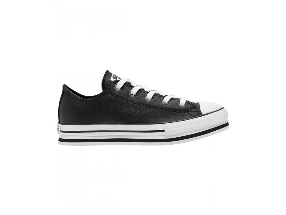 Converse Bajas Piel Converse Baja Piel Mujer Negras Outlet Baratas