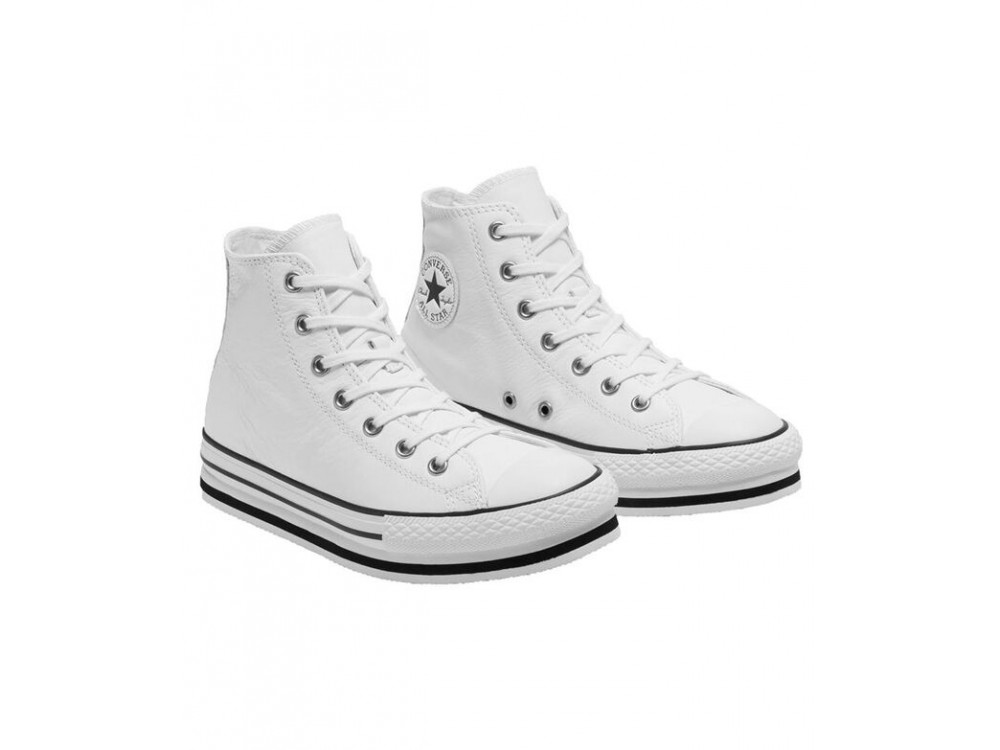 Converse Botas Piel Plataforma Comprar Converse Bota Piel Baratas Online Blancas