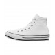 CONVERSE BOTA PLATAFORMA ALL STAR 666392C PIEL BLANCA