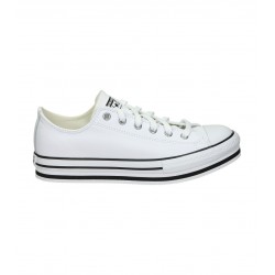 Converse Piel - Converse Piel Mujer Blanca Outlet Baratas