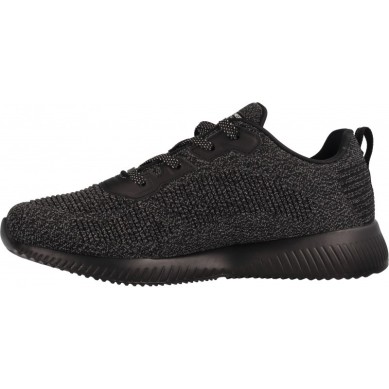 SKECHERS MUJER Skechers Bobs Squad Negra 117074BBK