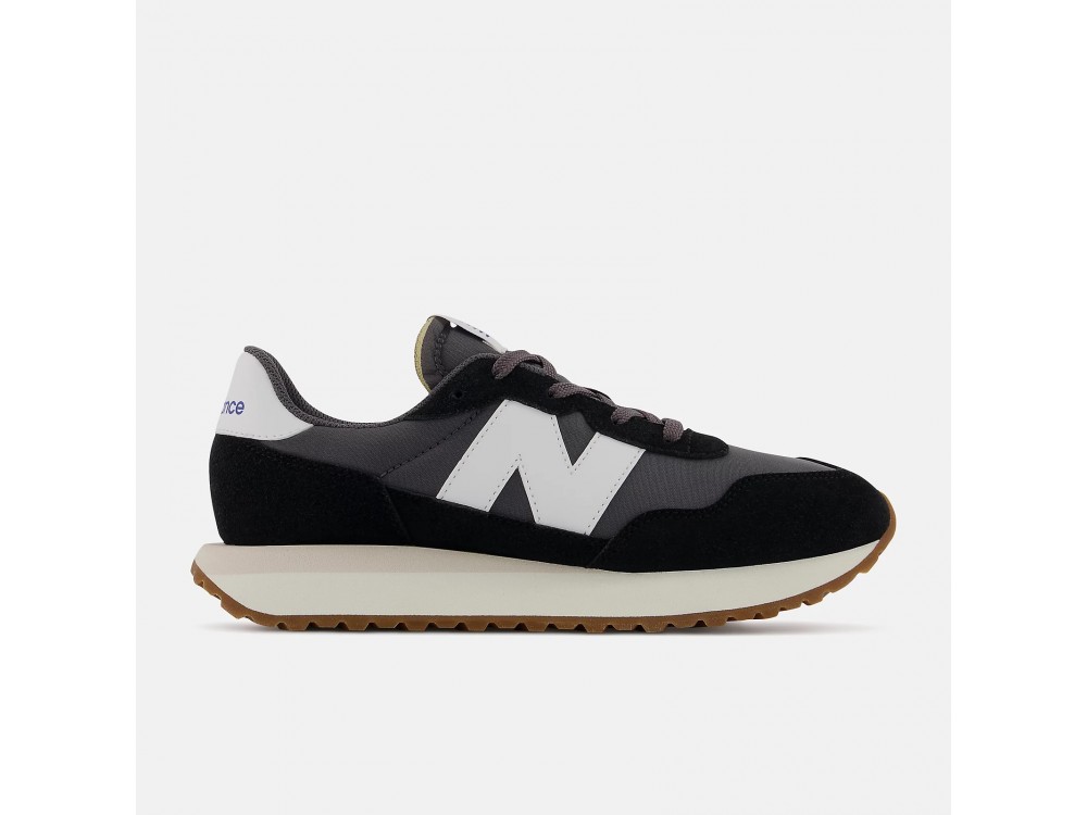 Delegar partes abuela New Balance Negro Mujer 237 // Comprar New Balance Negro 237 // NB GS237PF  Baratas