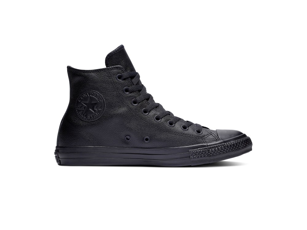 Zapatillas Bota Converse Negras Converse Negras Altas Baratas Mujer