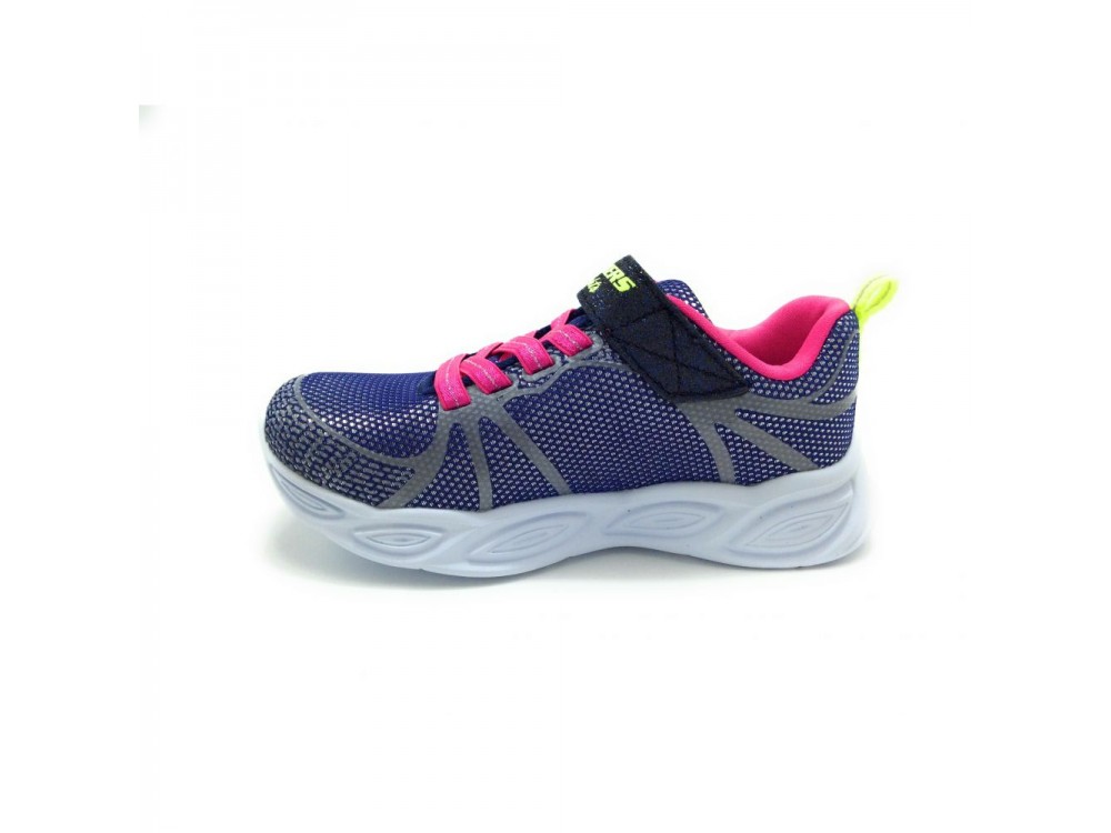 Zapatos skechers de niñas con luces hermosas sale