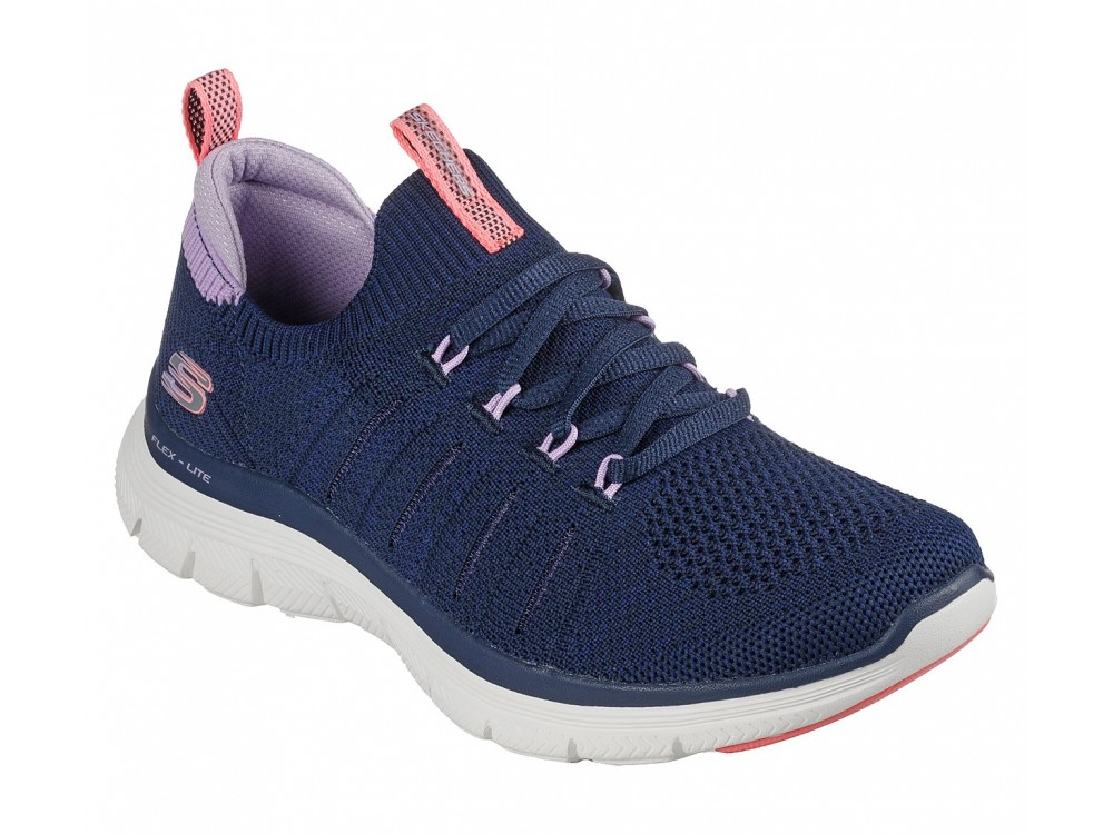 Galaxia Derritiendo infinito Zapatillas Skechers Mujer // Skechers Mujer Baratas Azul // Rebajas Skechers