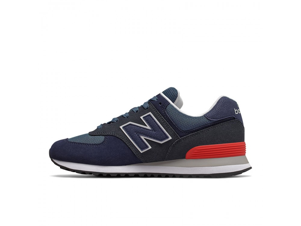 Paciencia Entretener tenis ML574EAE: NEW BALANCE HOMBRE|NEW BALANCE ML574EAE Azul Marino|Comprar New  Balance Baratas