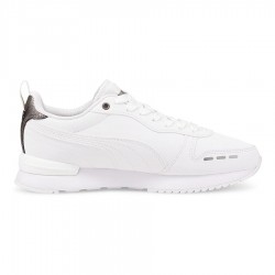 PUMA R78 METALLICS MUJER 383833 01 BLANCA