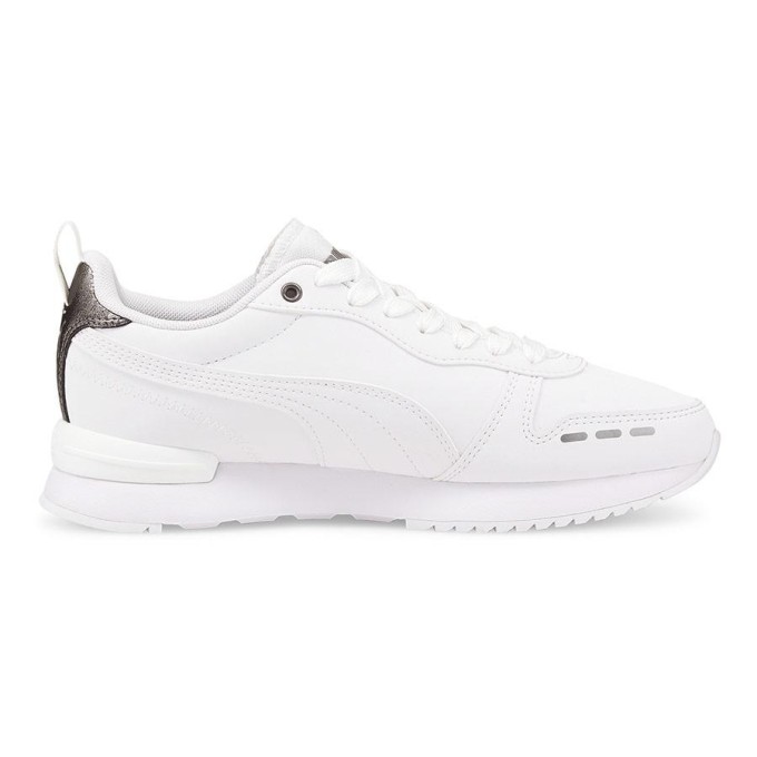 PUMA R78 METALLICS MUJER 383833 01 BLANCA