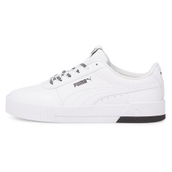 PUMA CARINA LOGOMANIA MUJER 383906 01 BLANCA