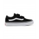 VANS WARD V CANVAS NIÑO VN0A4BUDIJU1 NEGRA