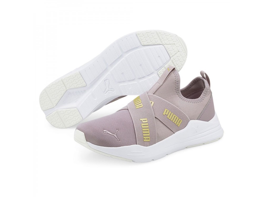 Zapatillas Puma Wired Run Slipon Mujer Rosa