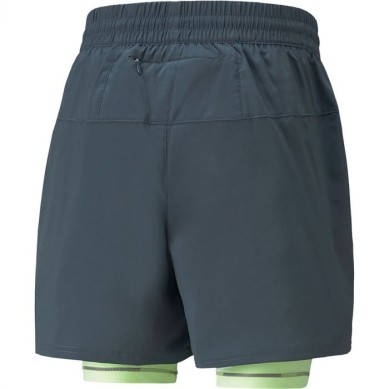 PUMA RUN 2IN1 PANTALON HOMBRE 521049-42 VERDEY FLUOR