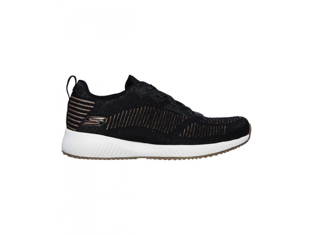 Ya que antena población Skechers Mujer Negra Casual // Rebajas Skechers Mujer Negra 31347BLK Baratas