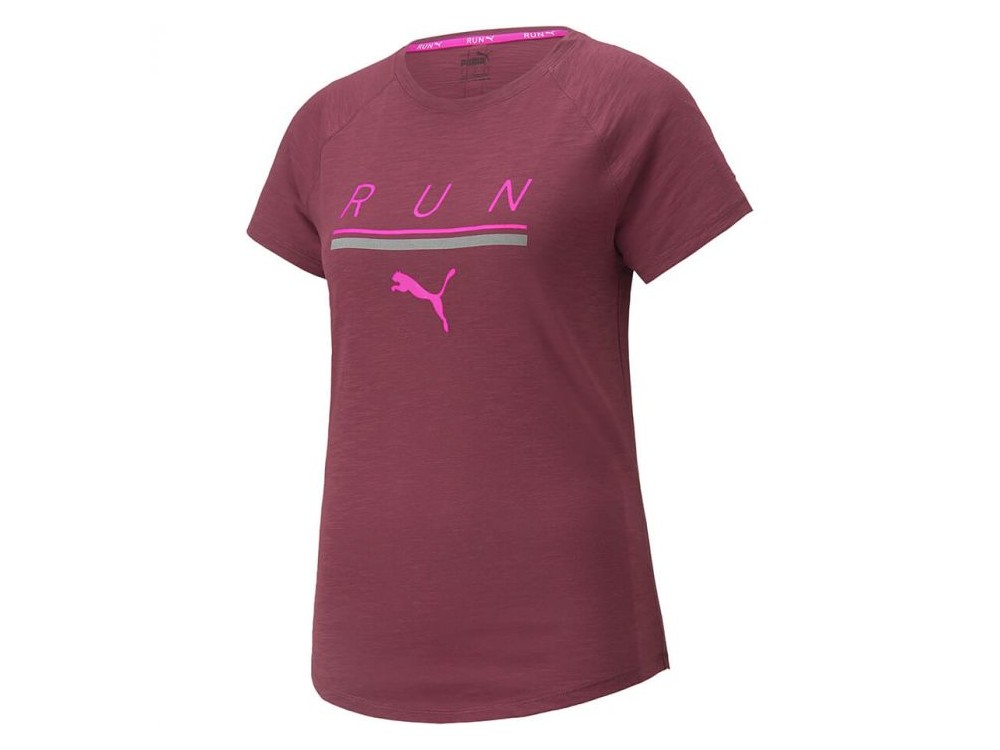 Comprar camiseta Puma Mujer - Comprar camiseta run 5K Log SS TEE W