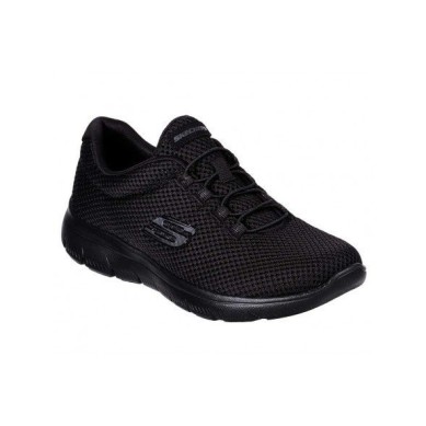 SKECHERS SUMMITS-QUICK LAPSE MUJER 12985/BBK NEGRA