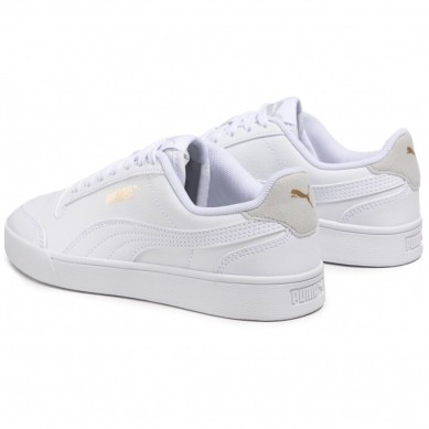PUMA SHUFFLE MUJER 375688 01 BLANCA
