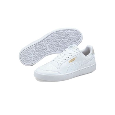PUMA SHUFFLE MUJER 375688 01 BLANCA