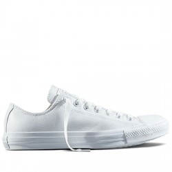 CONVERSE MUJER ALL STAR OX  CORE LEATHER OX 136823C BLANCA