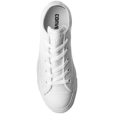 CONVERSE MUJER ALL STAR OX  CORE LEATHER OX 136823C BLANCA