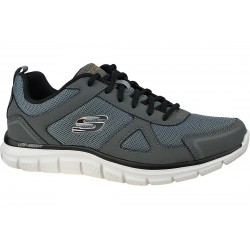 ZAPATILLAS SKECHERS TRACK SCLORIC HOMBRE TREKKING 52631/CCBK GRIS