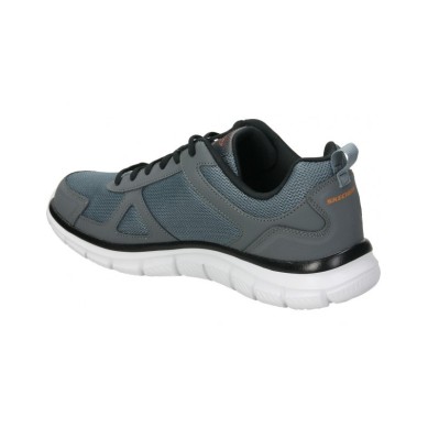 SKECHERS HOMBRE 52631 CCBK GRIS