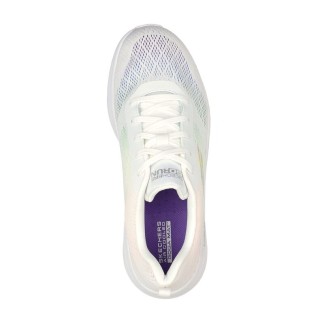 ZAPATILLA MUJER SKECHERS  GO RUN  128332  WMLT BLANCO