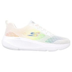 ZAPATILLA MUJER SKECHERS  GO RUN  128332  WMLT BLANCO