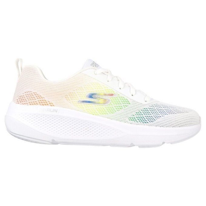 ZAPATILLA MUJER SKECHERS  GO RUN  128332  WMLT BLANCO