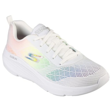ZAPATILLA MUJER SKECHERS  GO RUN  128332  WMLT BLANCO