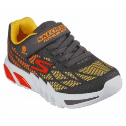 SKECHERS NIÑO NARANJA Y AMARILLO FLUOR 400137LNVMT