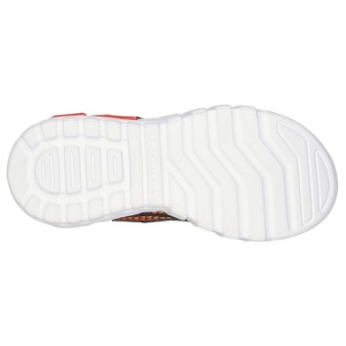 SKECHERS NIÑO NARANJA Y AMARILLO FLUOR 400137LNVMT