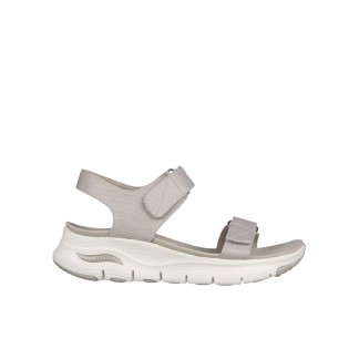 SANDALIA SKECHERS MUJER  ARCH FIT TOURISTY 119247/BLK NEGRA
