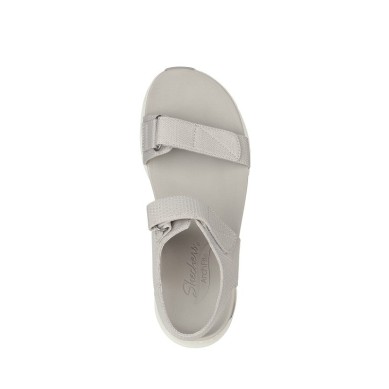 SANDALIA SKECHERS MUJER  ARCH FIT TOURISTY 119247/BLK NEGRA