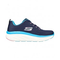 SKECHERS D´LUX WALKER-FRESH FINESSE MUJER 149368/NVTQ AZUL MARINO