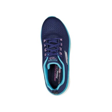 SKECHERS D´LUX WALKER-FRESH FINESSE MUJER 149368/NVTQ AZUL MARINO