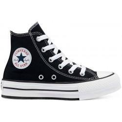 CONVERSE BOTA PLATAFORMA JUNIOR ALL STAR 272855C NEGRAS