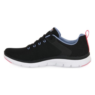 SKECHERS MUJER FLEX APPEAL 4.0 ELEGANT WAYS 149580/BKMT NEGRA
