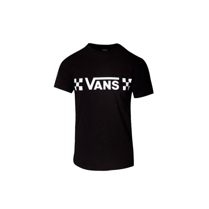 VANS CAMISETA DROP V MUJER NEGRA VN0A5HNYBLK