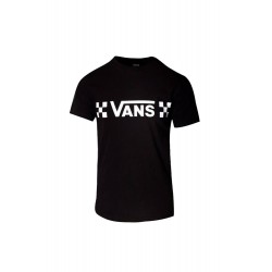 VANS CAMISETA DROP V HOMBRE NEGRA VN0A5HMLBLK