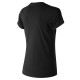 NEW BALANCE CAMISETA MUJER WT91546 NEGRA