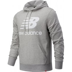 NEW BALANCE SUDADERA HOMBRE ESSE ST LOGO POHO MT03558 GRIS