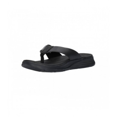 SKECHERS GO CONSISTENT SANDALIA NEGRA  HOMBRE 229035/BBK