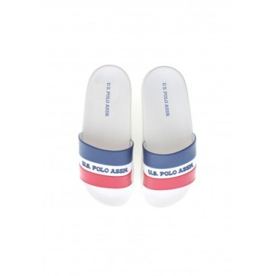 US POLO ASSN CHANCLAS GAVIO002 FLAG WHI HOMBRE