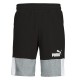 PUMA PANTALONES ESS+ BLOCK SHORTS NEGROS HOMBRE 847429 01